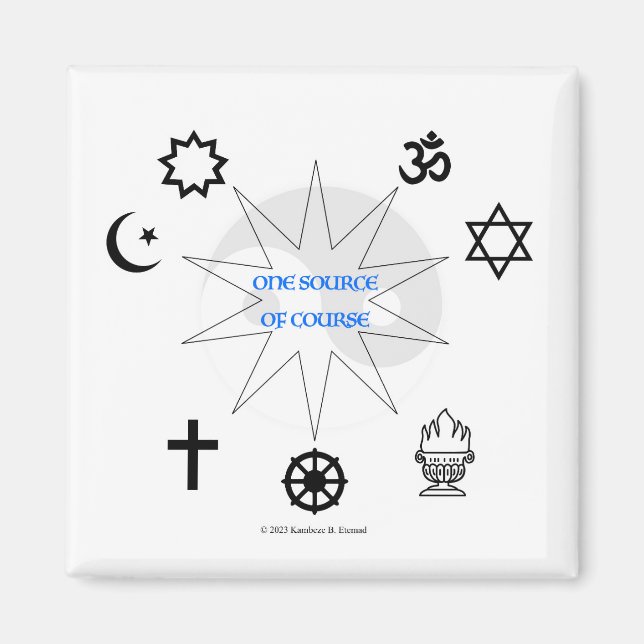 One Source Of Course  Magnet (Front)