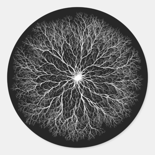One Source | Tree of Life Design Classic Round Sticker (Front)