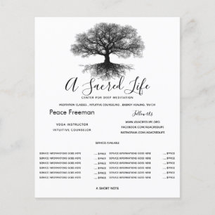 One Source   Tree of Life Design Flyer