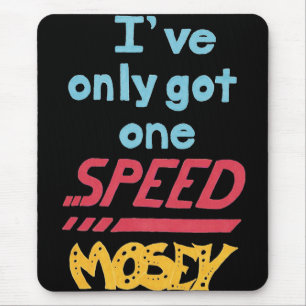 One Speed Mouse Pad
