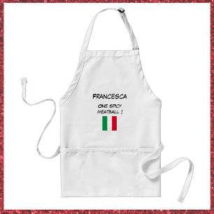 One Spicy Meatball Apron