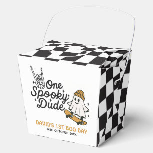 One Spooky Dude Halloween Birthday Favour Box