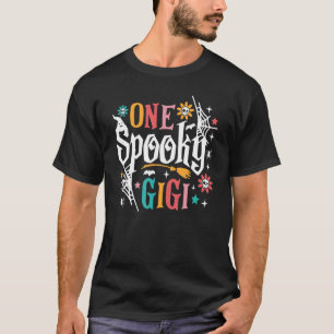One Spooky Gigi  Halloween Spooky Grandma T-Shirt