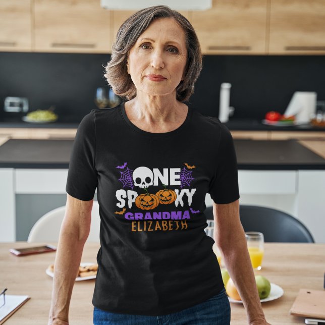 One Spooky Grandma, Fun Halloween Family T-Shirt (Creator Uploaded)