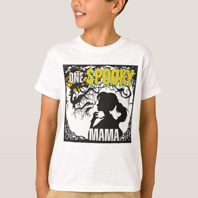 One Spooky Mama.b T-Shirt (Front)