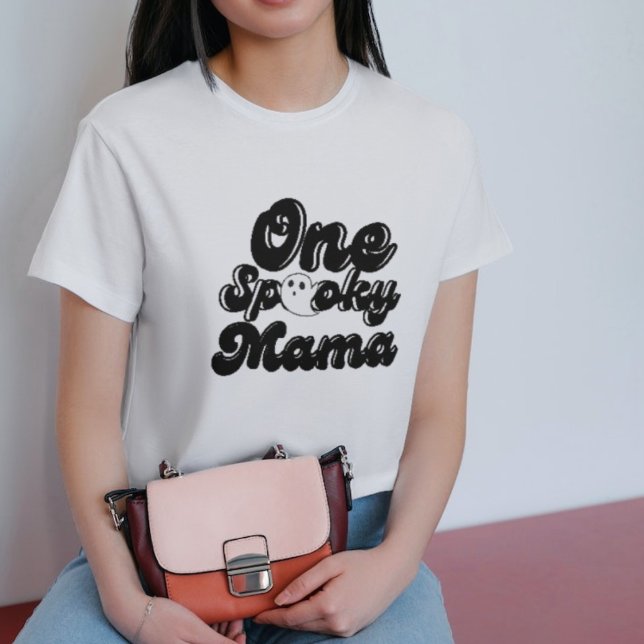 One spooky Mama Halloween 1st Birthday party T-Shirt (Creator Uploaded)