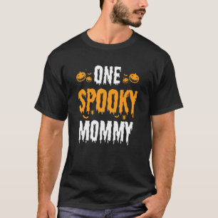 One Spooky Mummy Mother Matching Family Halloween T-Shirt