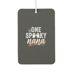 One Spooky Nana Halloween Ghost Design Car Air Freshener