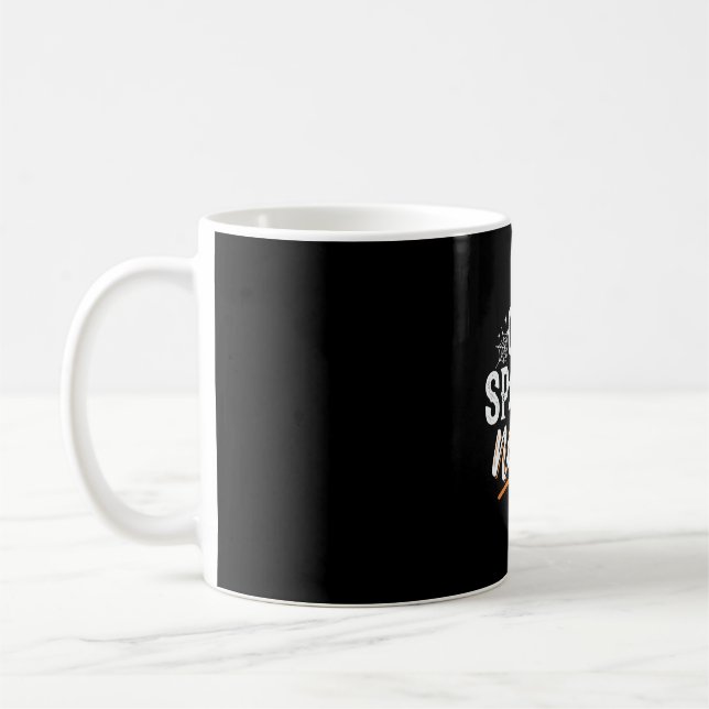 One Spooky Nana Halloween Ghost Design Coffee Mug (Left)