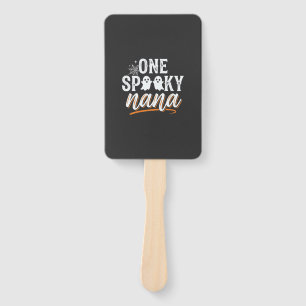One Spooky Nana Halloween Ghost Design Hand Fan