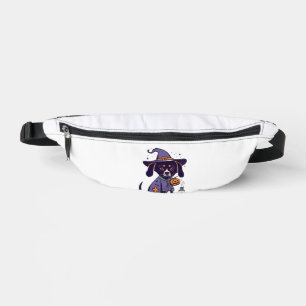 One Spooky Nurse Dog Ready for October   Bum Bags