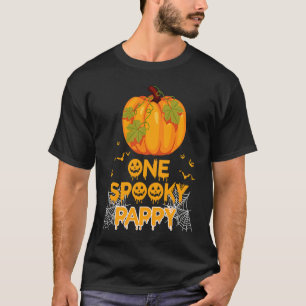 One Spooky Pappy  Dad Family Halloween Matching T-Shirt
