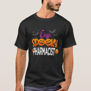 One Spooky Pharmacist Halloween Costume Gift for M T-Shirt
