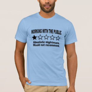 One Star Review Blue T-Shirt