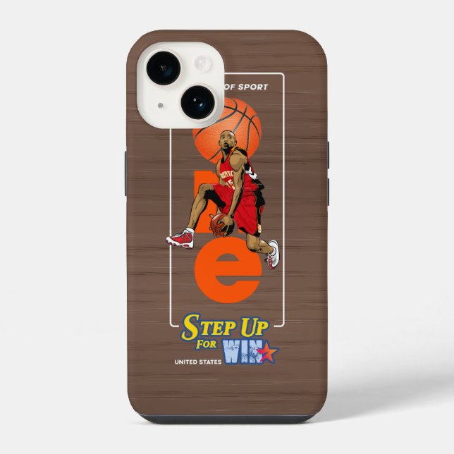 One Step Up for Win |  iPhone Case (Back)