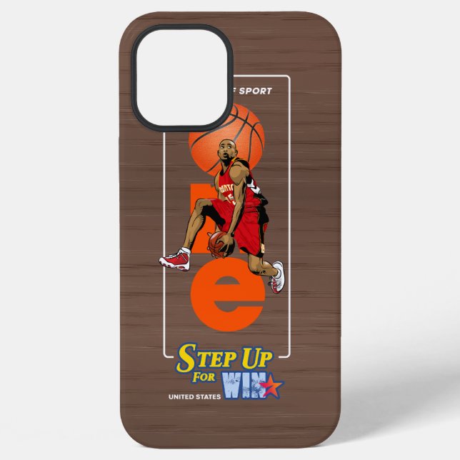 One Step Up for Win |  iPhone Case (Back)