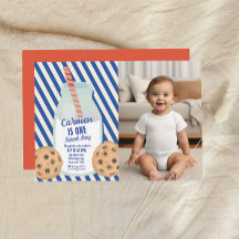 One Sweet Boy Milk Cookie First Birthday