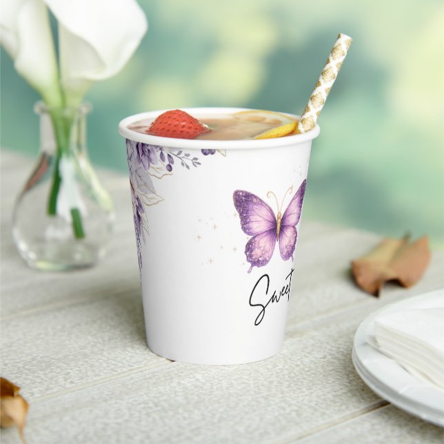 One Sweet Butterfly Party Cup (Insitu)