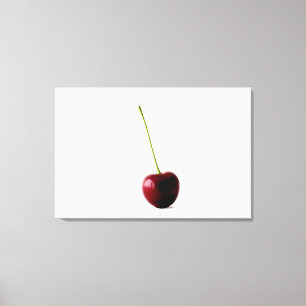 One Sweet Cherry 36x24 (90x60cm) waccna Canvas Print