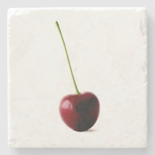 One Sweet Cherry coastera Stone Coaster