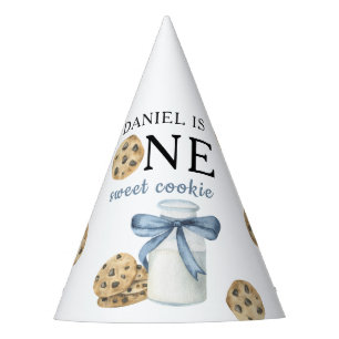 One Sweet Cookie and Milk First Birthday   Party Hat