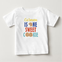 One Sweet Cookie First Birthday Boy T-Shirt