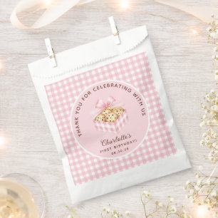 One Sweet Cookie Girl First Birthday Party Favour Bags