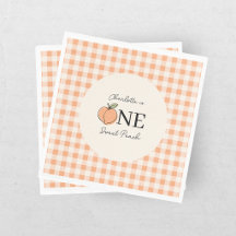 One Sweet Peach 1st Birthday