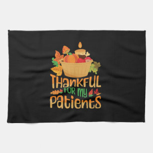 one thankful brother fall thanksgiving day special tea towel