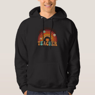 One Thankful Kindergarten Teacher Thanksgiving Rai Hoodie