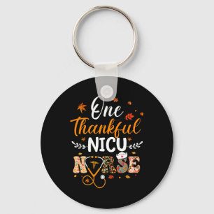 One Thankful Nicu Nurse Thanksgiving Fun Nursing F Key Ring