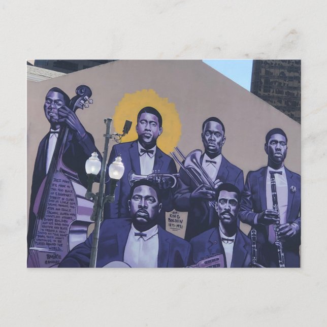 One Time In NOLA (New Orleans, LA) Postcard (Front)