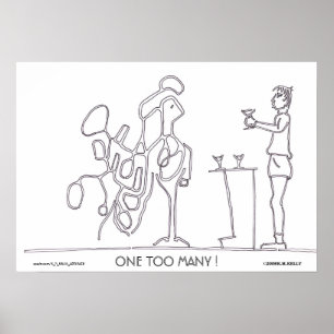 ONE TOO MANY ! POSTER