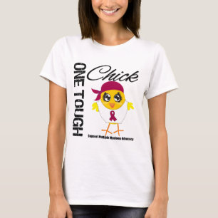 One Tough Chick Multiple Myeloma Warrior T-Shirt