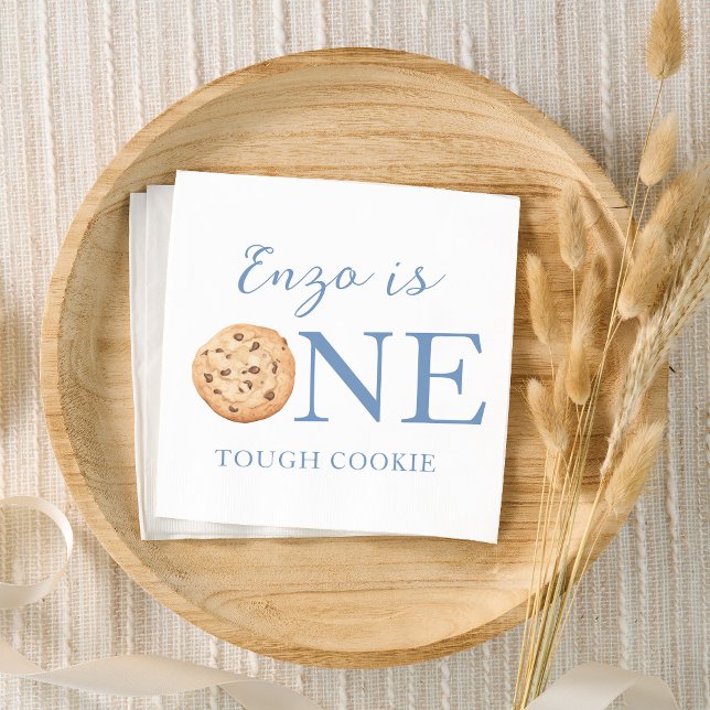 One Tough Cookie Birthday Napkins (Creator Uploaded)