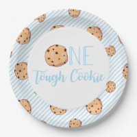 One Tough Cookie blue Birthday Party