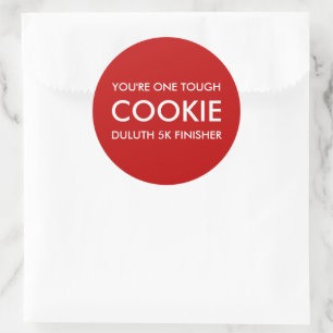 One Tough Cookie Classic Round Sticker