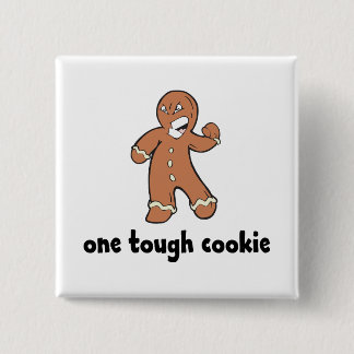 One Tough Cookie Kids 15 Cm Square Badge