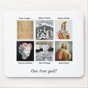 One true god? mouse pad