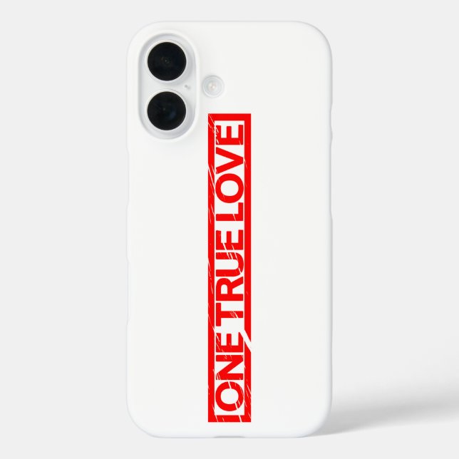 One True Love Stamp Case-Mate iPhone Case (Back)