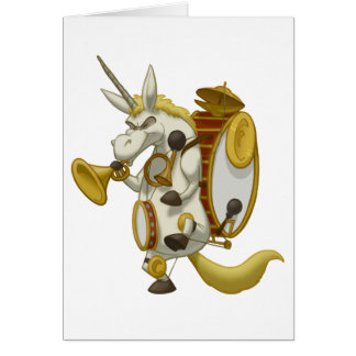 One-Unicorn Band Card (Blank Inside)