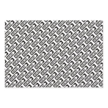 One way black and white street sign