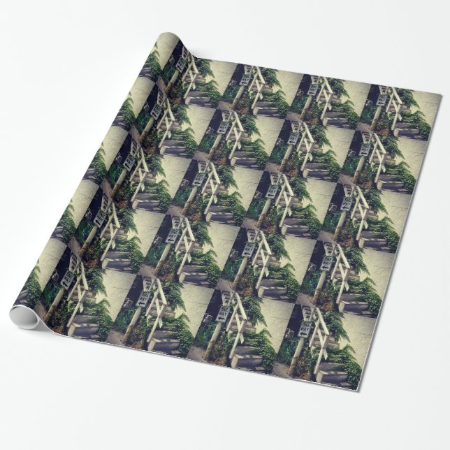 One way ivy wrapping paper (Unrolled)