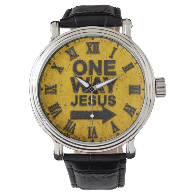 One Way Jesus  Watch (Front)