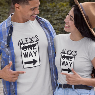 One Way Your Way Customizable T-Shirt