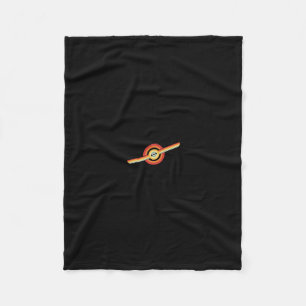 One Wheel Electric Skateboard Float Skateboarding Fleece Blanket