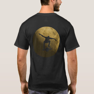 One Wheel Floating In The Moon Self Balancing Floa T-Shirt
