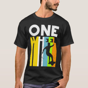 One wheel retro cored one wheel vintage T-Shirt