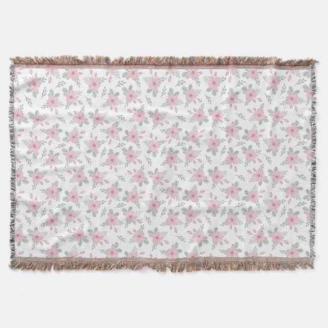 One Who Plants A Garden Plants Happiness Throw Blanket (Front)