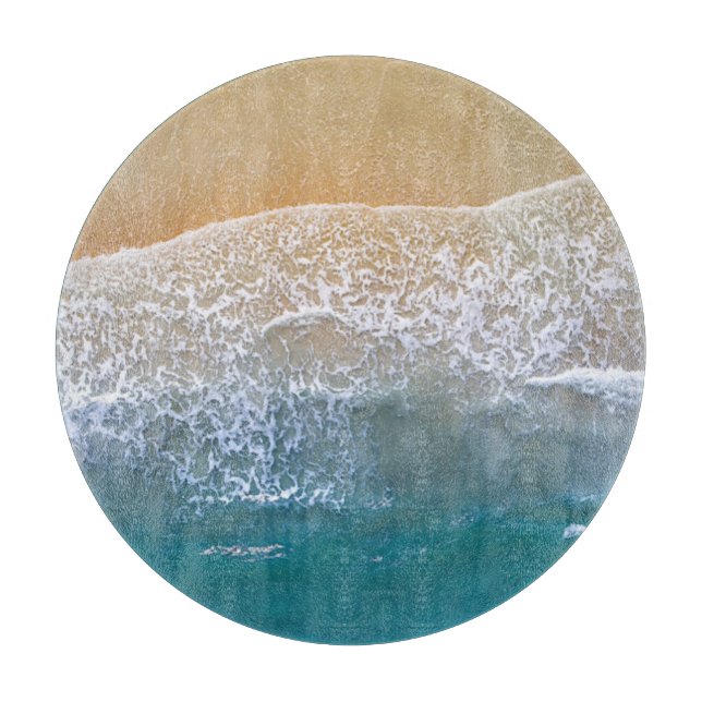 One with the Beach (No text) Cutting Board (Front)